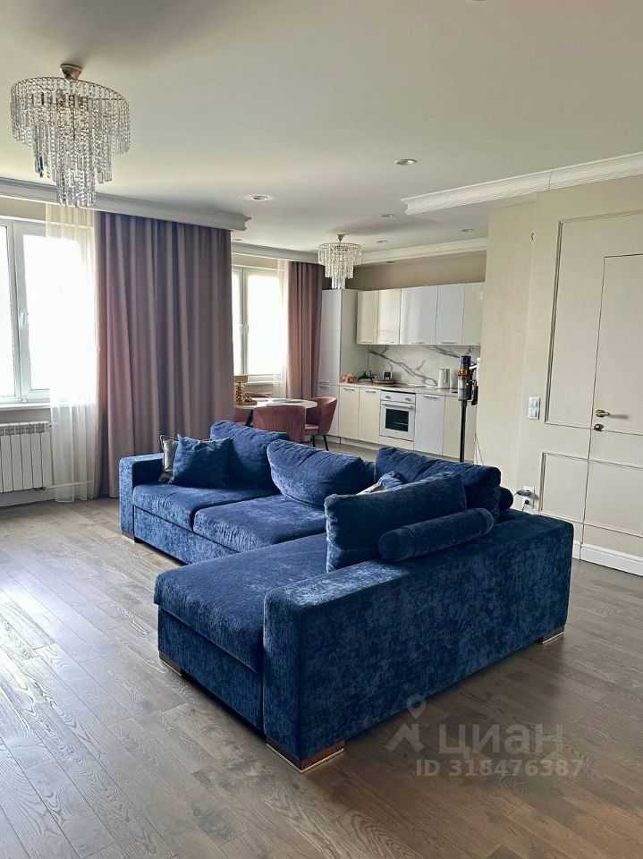 3-комнатная квартира, 110 м²