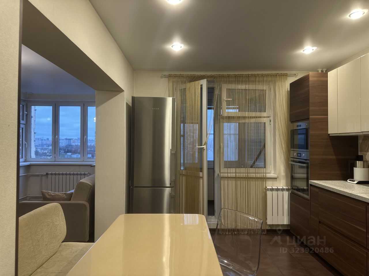 2-комнатная квартира, 62,9 м² — фотография 2