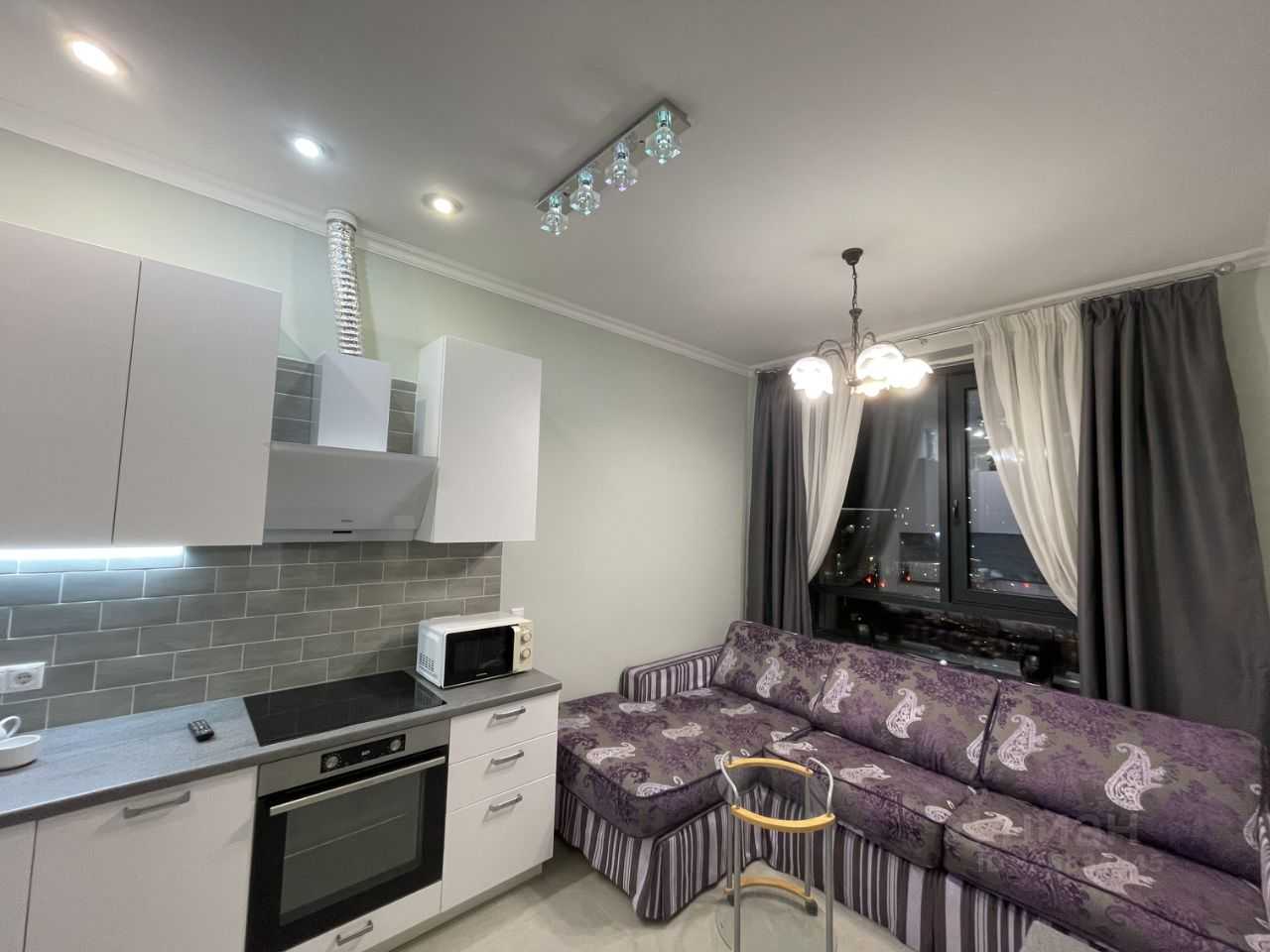1-комнатная квартира, 45,4 м²