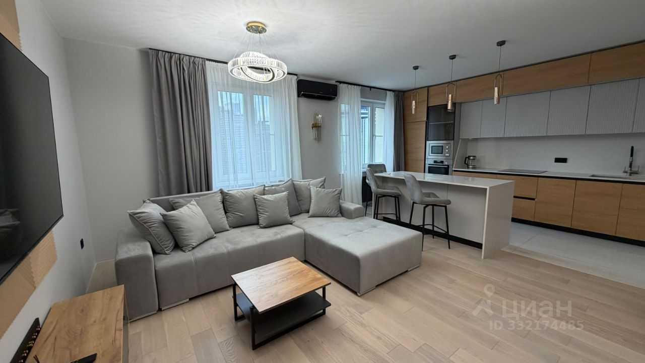 3-комнатная квартира, 94 м²