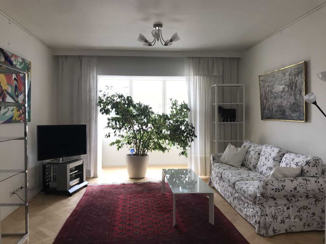 3-комнатная квартира, 90 м²
