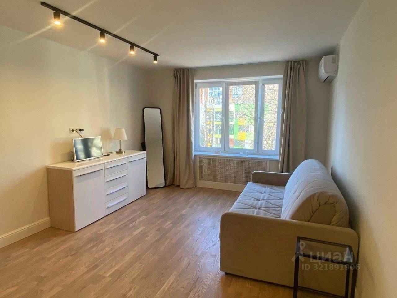 1-комнатная квартира, 40 м²