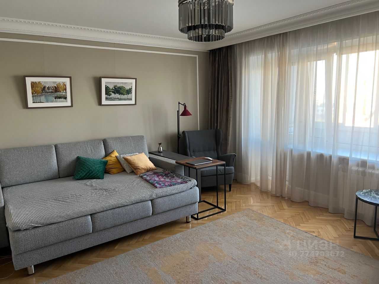 1-комнатная квартира, 45 м² — фотография 2