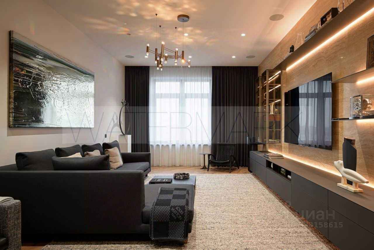 3-комнатная квартира, 134 м²