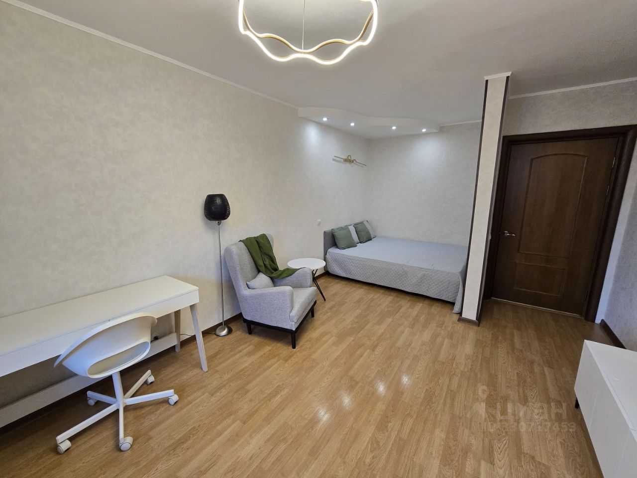 1-комнатная квартира, 37,1 м² — фотография 2