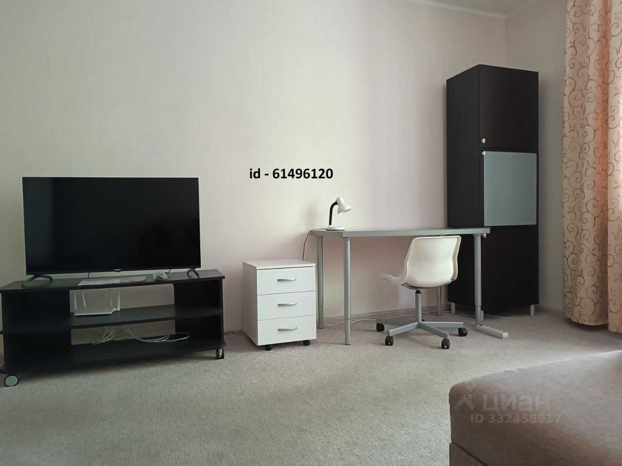 2-комнатная квартира, 60 м²