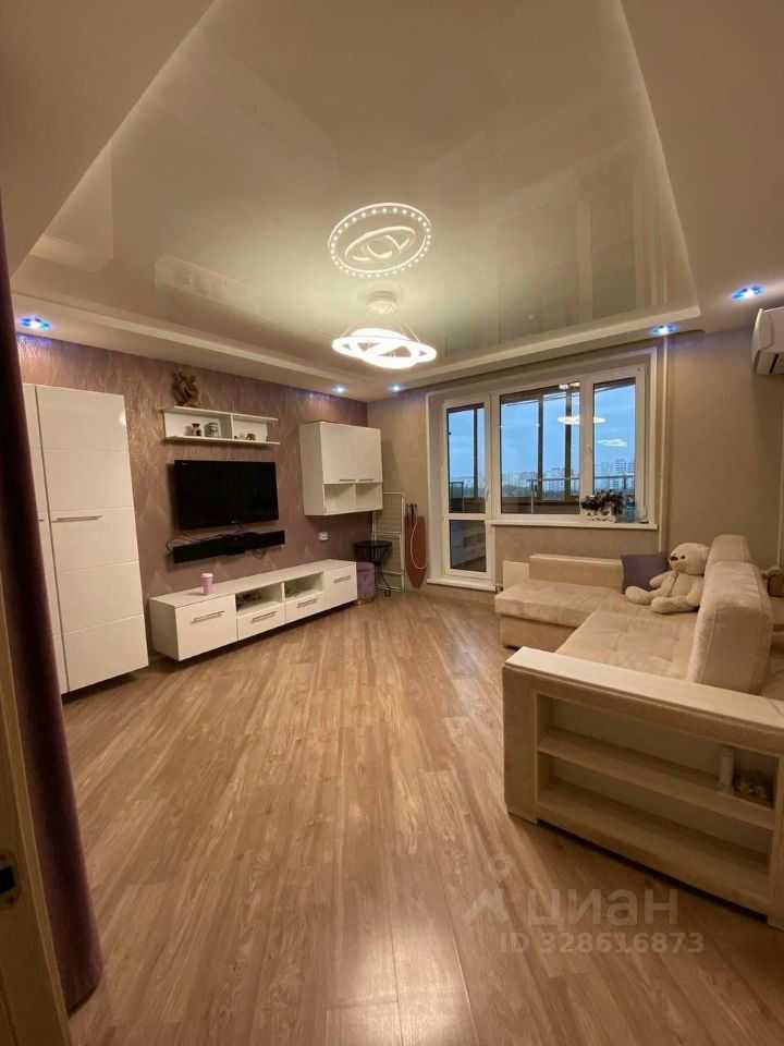 1-комнатная квартира, 38 м²