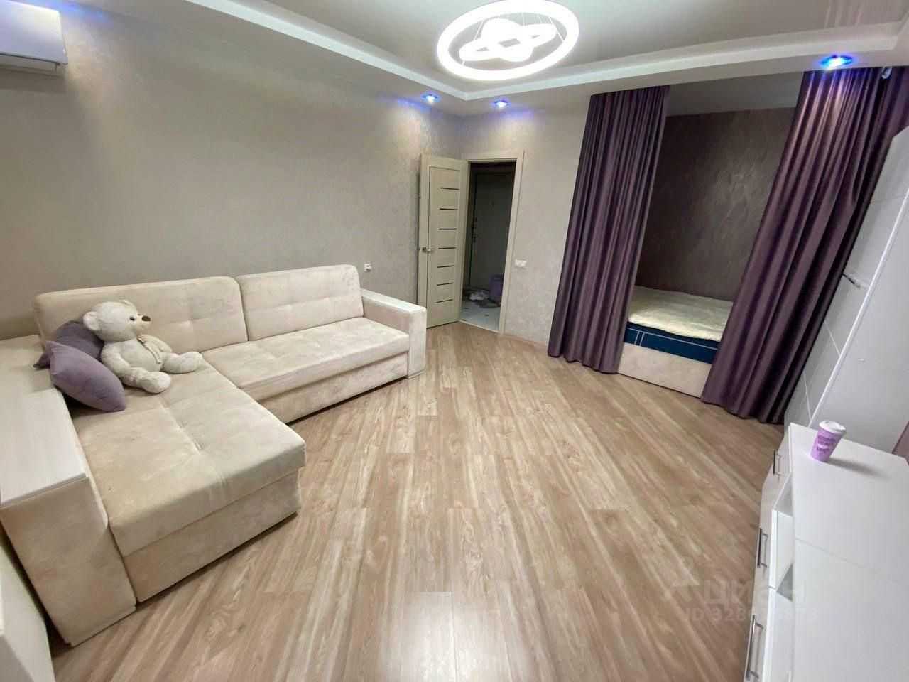 1-комнатная квартира, 38 м² — фотография 3