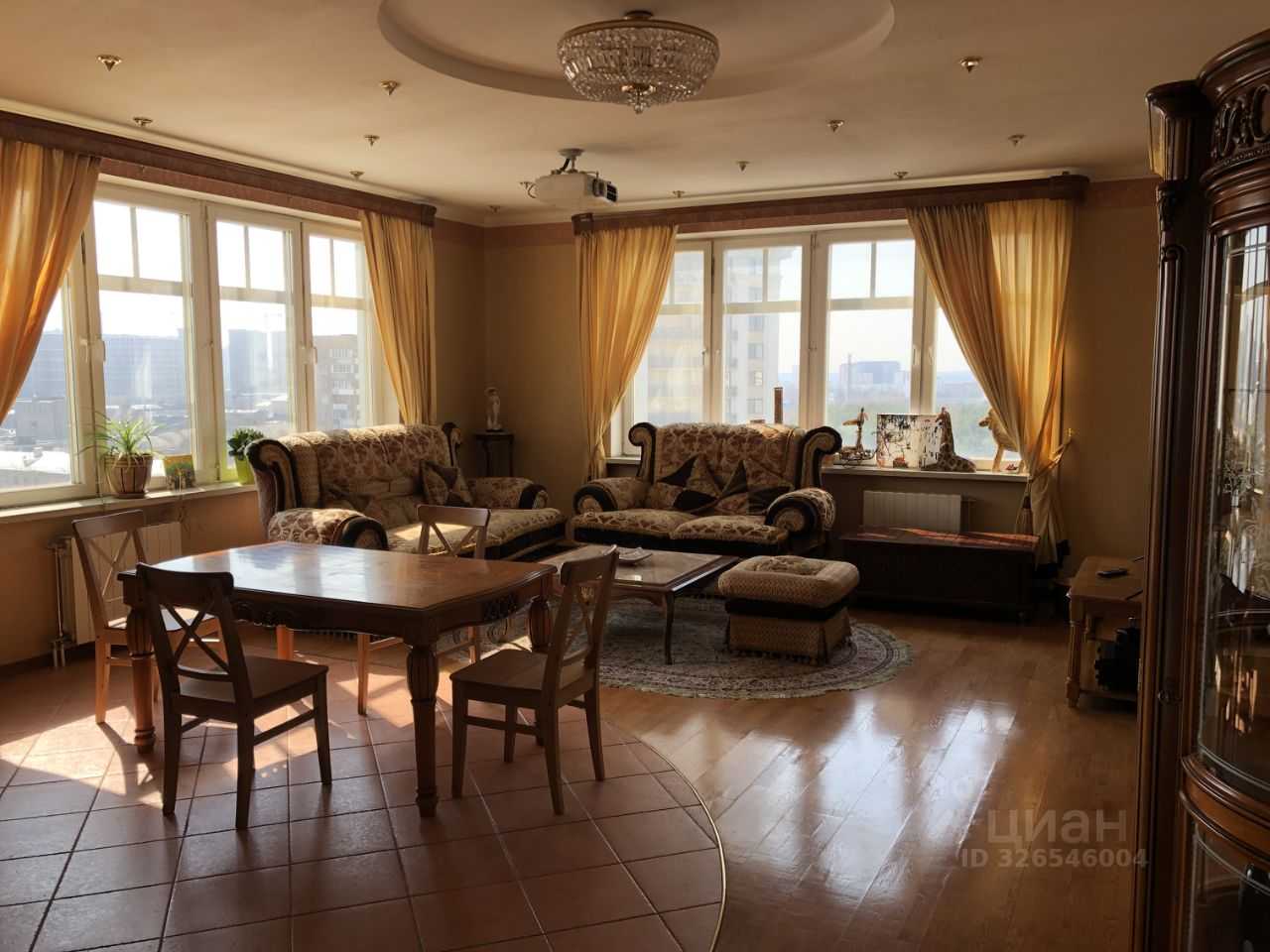 3-комнатная квартира, 162 м²