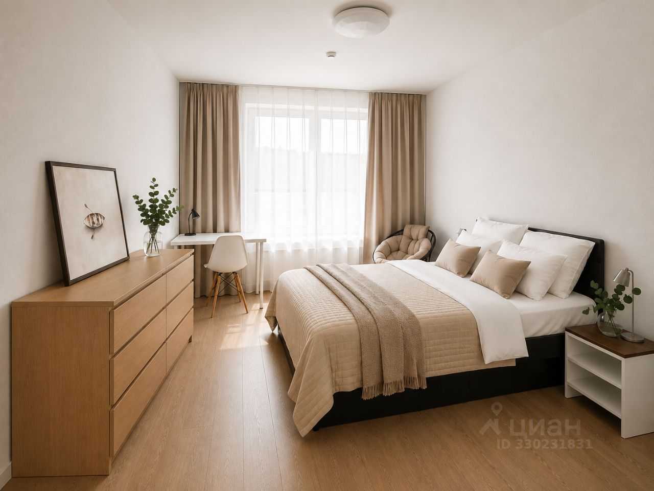 2-комнатная квартира, 57,1 м²