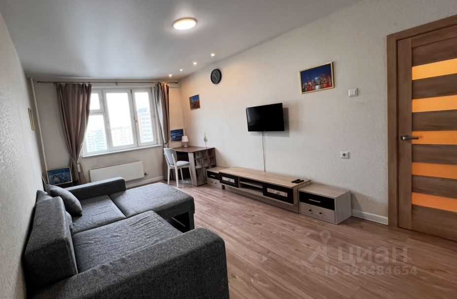 1-комнатная квартира, 38,1 м² — фотография 2