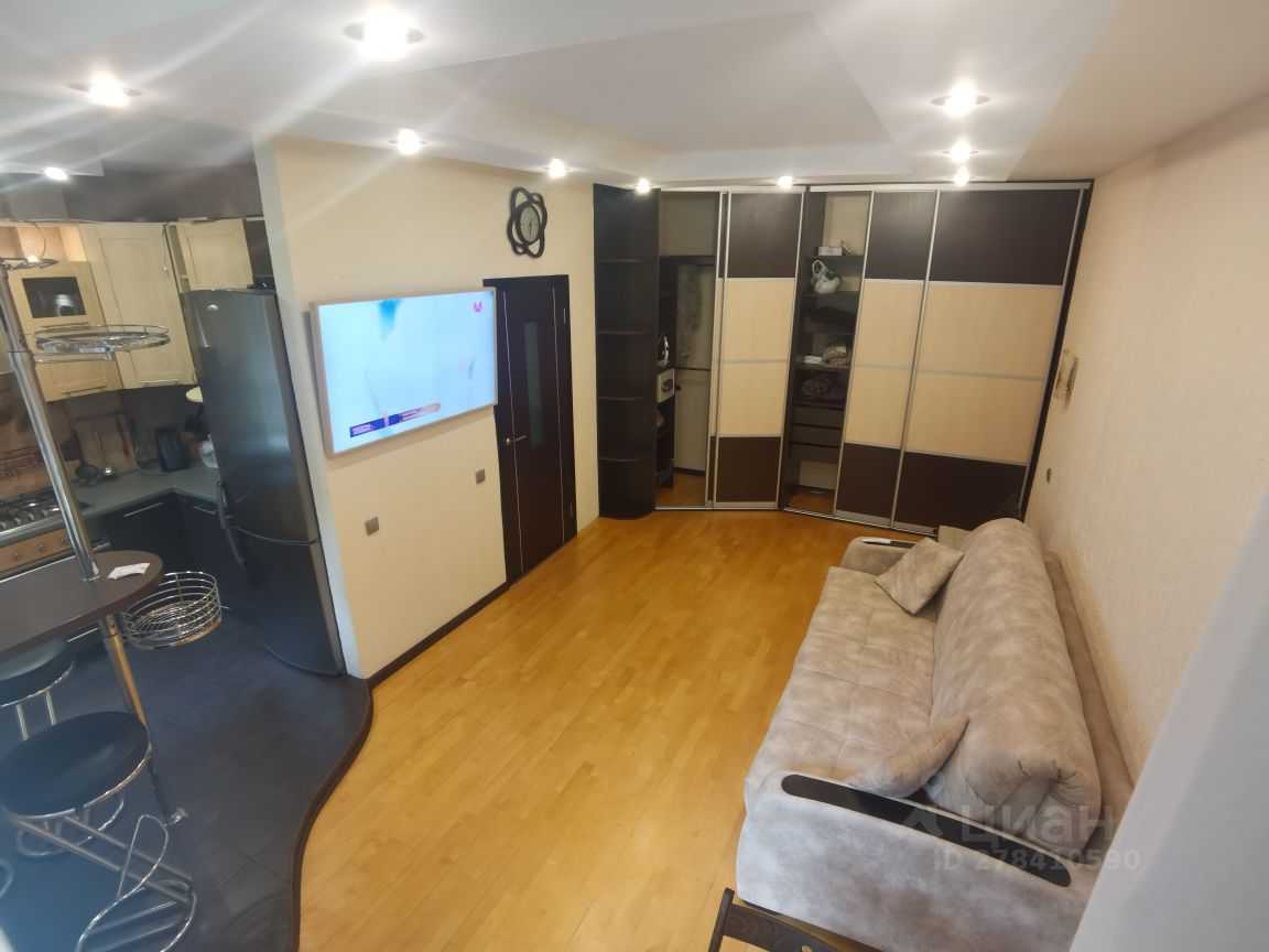 1-комнатная квартира, 35 м²