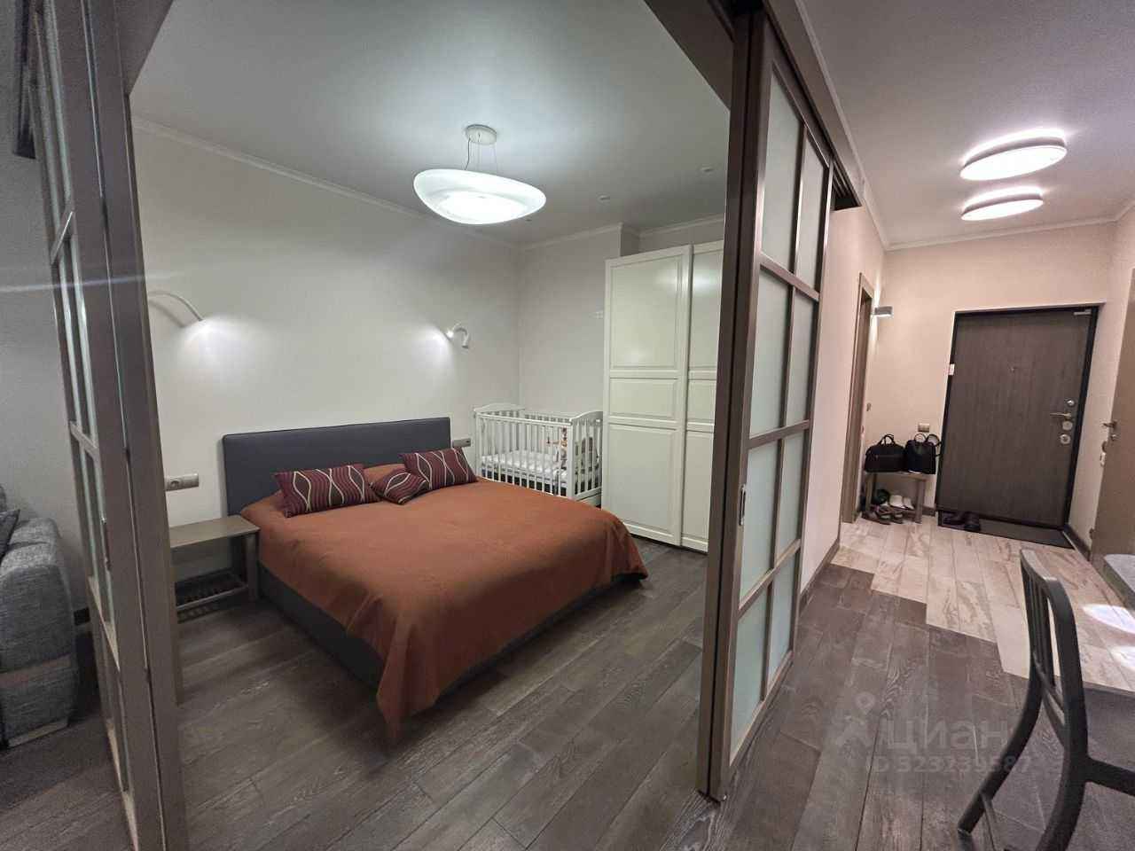 1-комнатная квартира, 45 м² — фотография 2