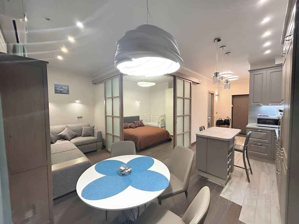 1-комнатная квартира, 45 м²