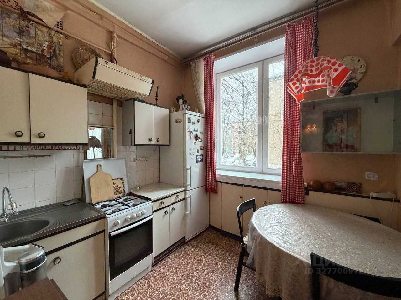 3-комнатная квартира, 66 м²