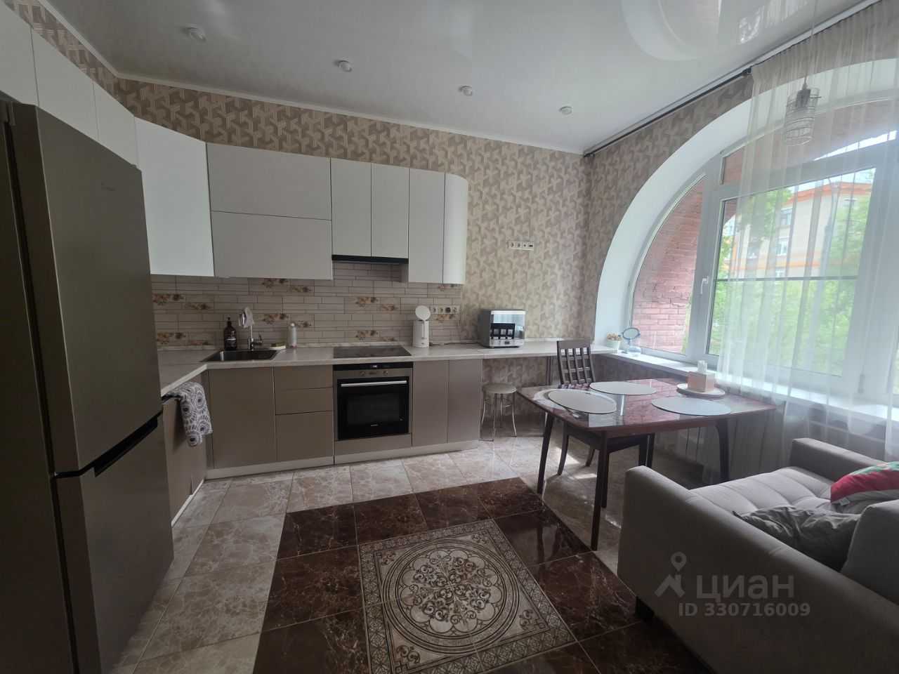 1-комнатная квартира, 46 м²