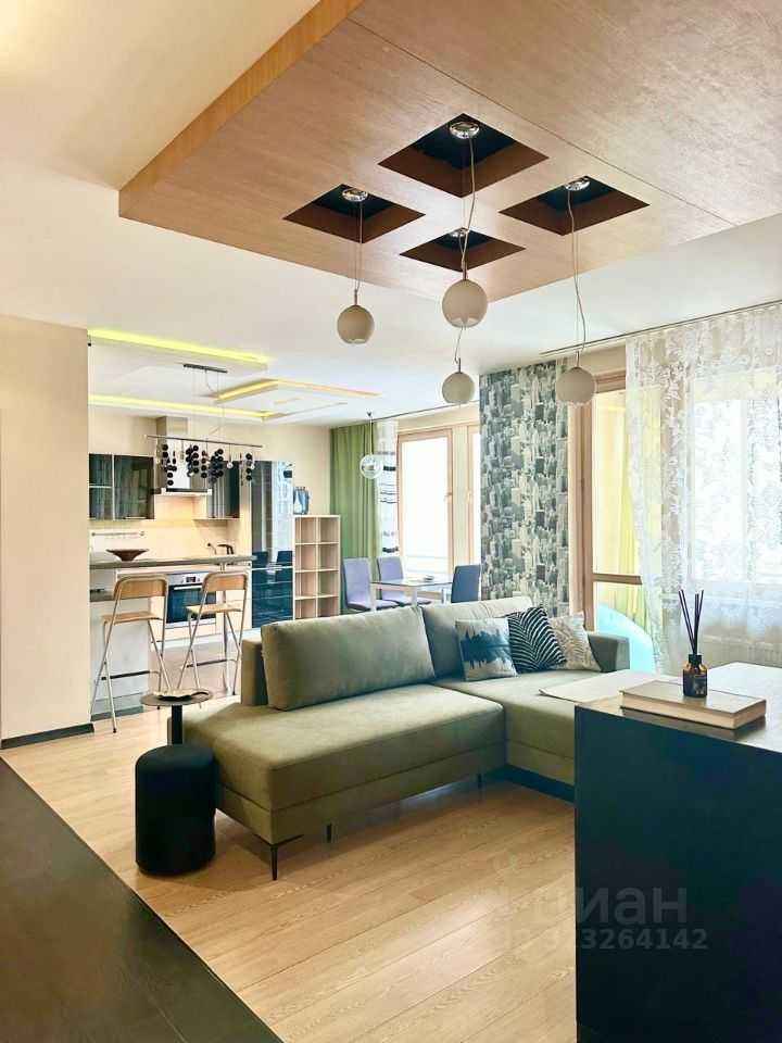 2-комнатная квартира, 73 м²