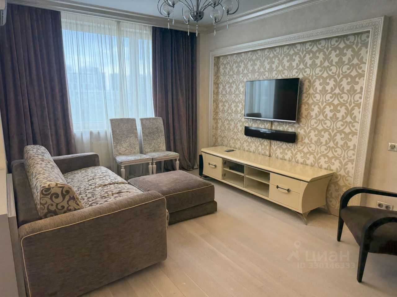2-комнатная квартира, 75 м² — фотография 3