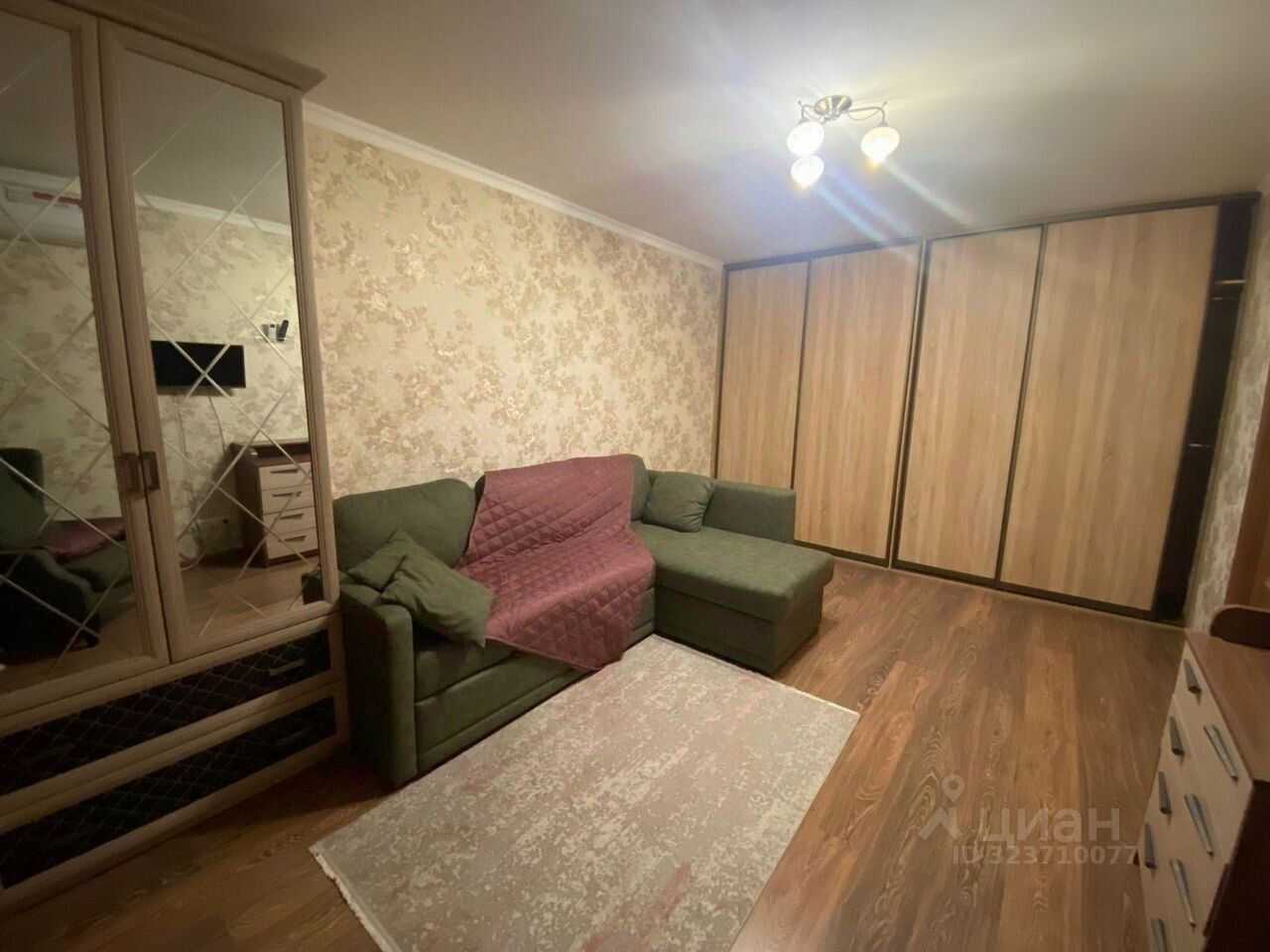 1-комнатная квартира, 38 м² — фотография 3