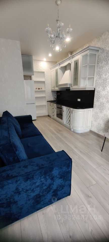 1-комнатная квартира, 38,5 м²