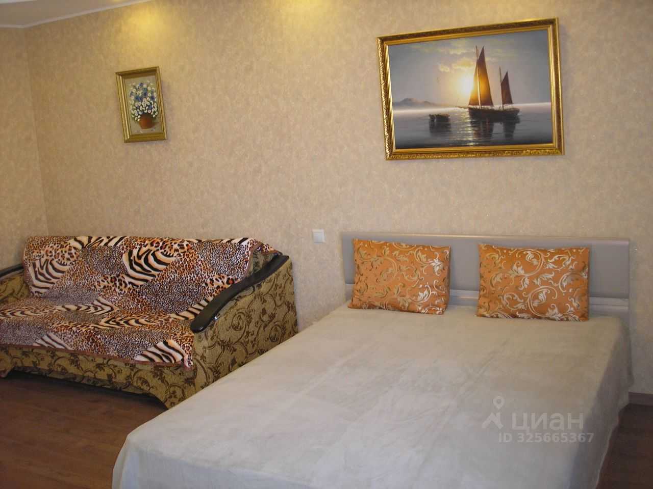1-комнатная квартира, 53 м²