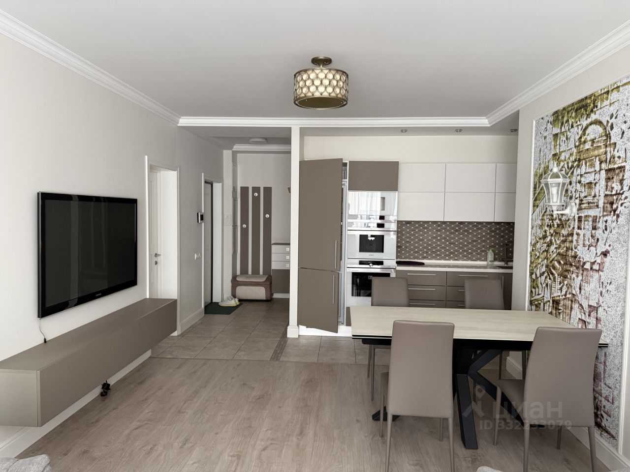 3-комнатная квартира, 98,5 м²
