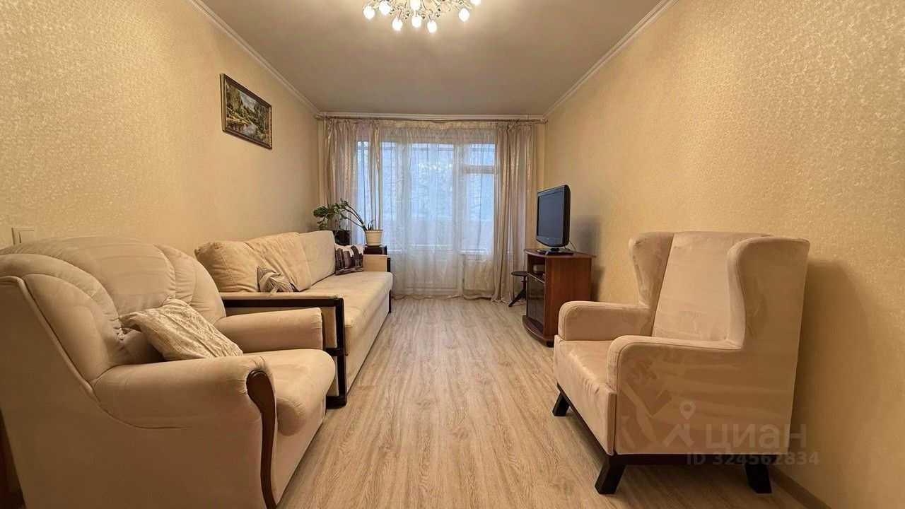 3-комнатная квартира, 55,5 м²