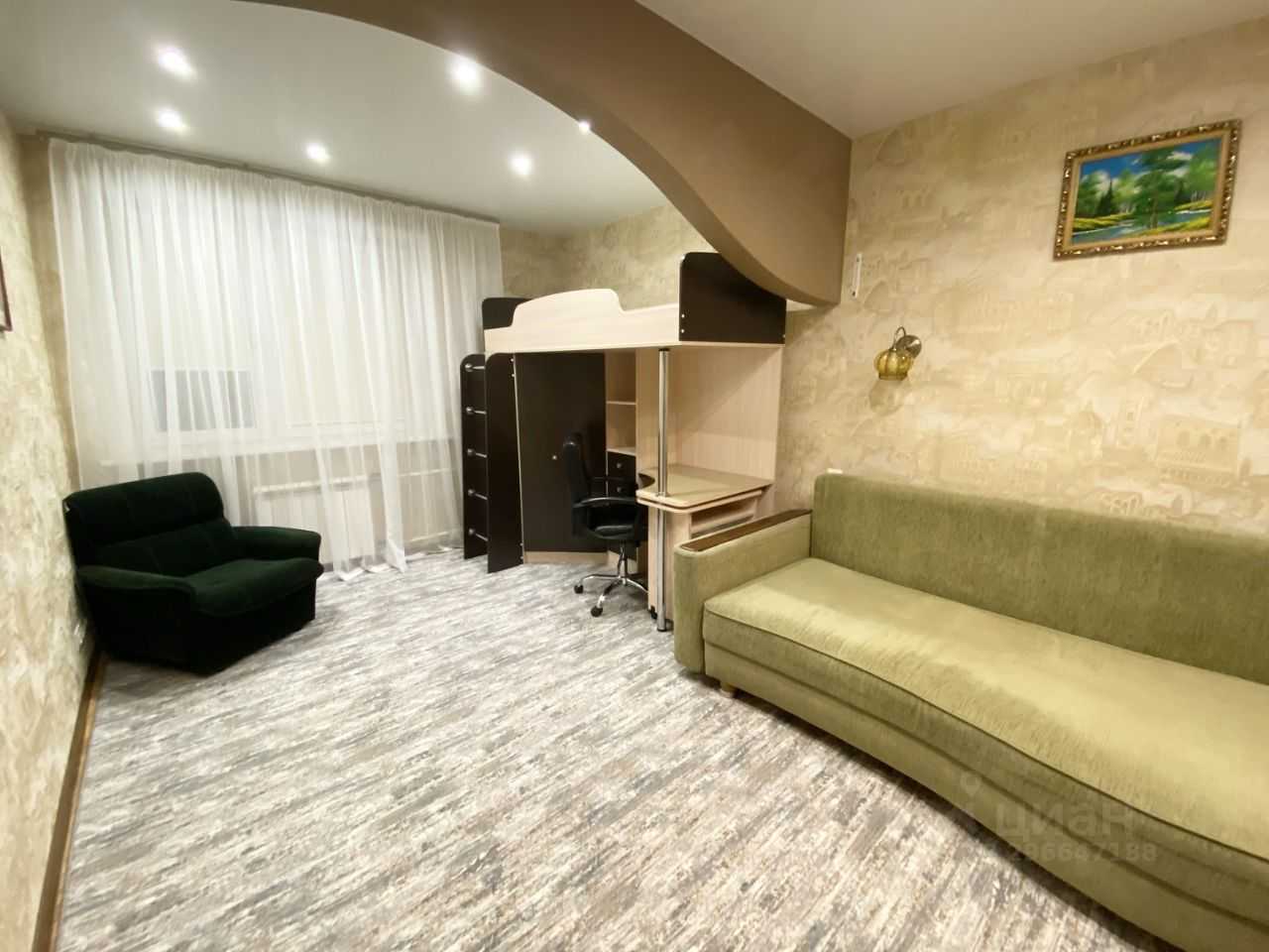 1-комнатная квартира, 37 м² — фотография 3