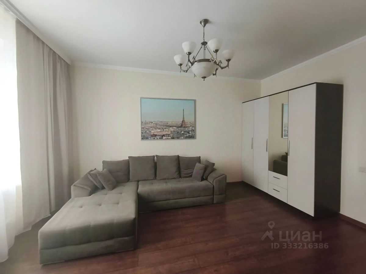1-комнатная квартира, 44 м²