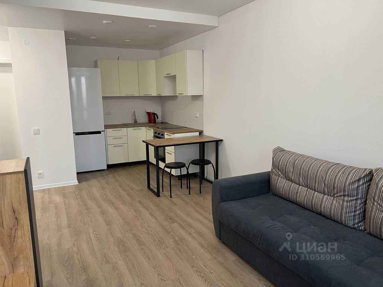 1-комнатная квартира, 37,5 м² — фотография 2