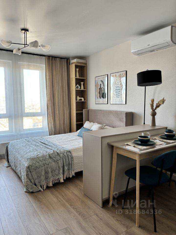 1-комнатная квартира, 25,7 м²