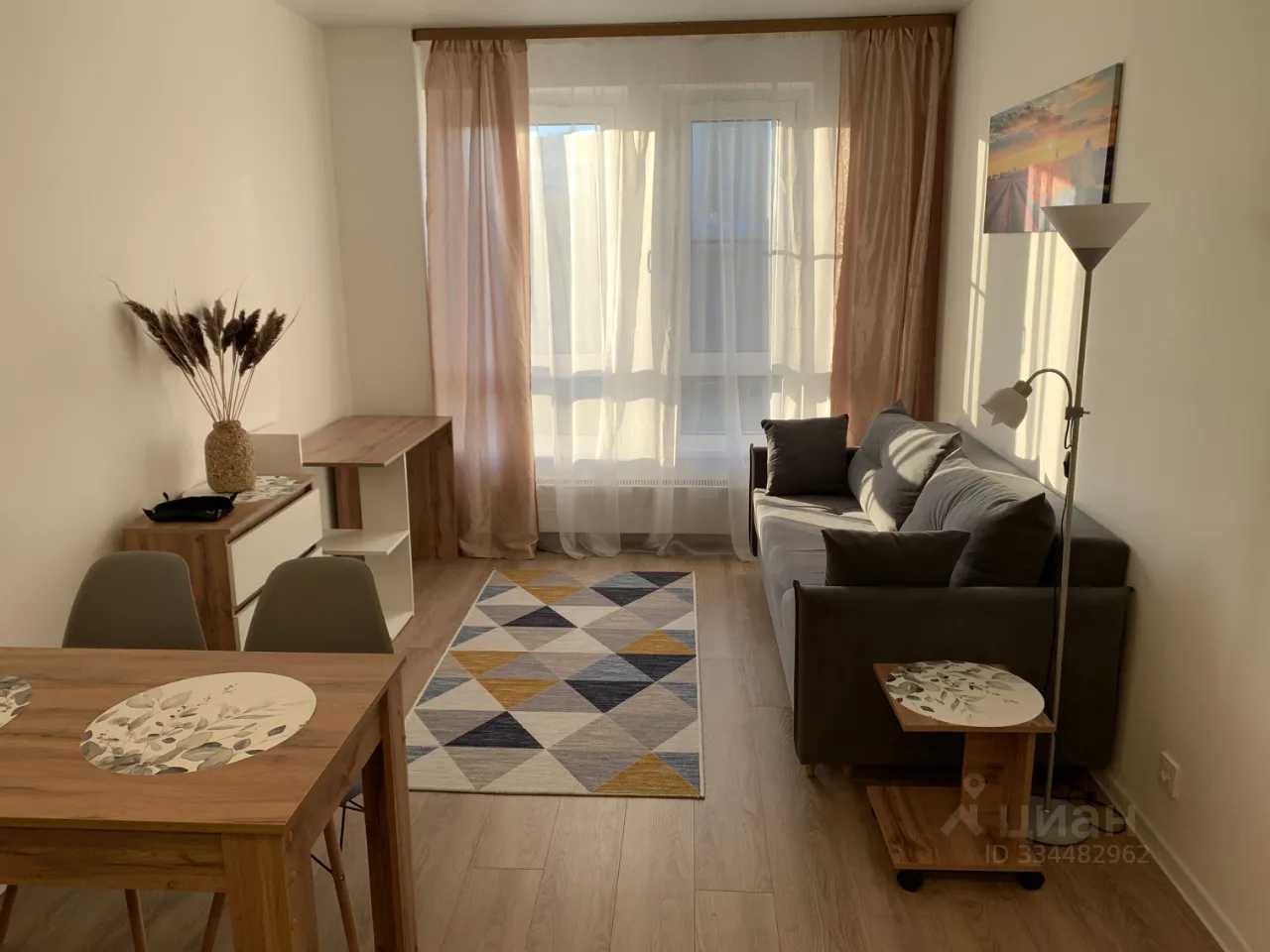 2-комнатная квартира, 37 м² — фотография 2