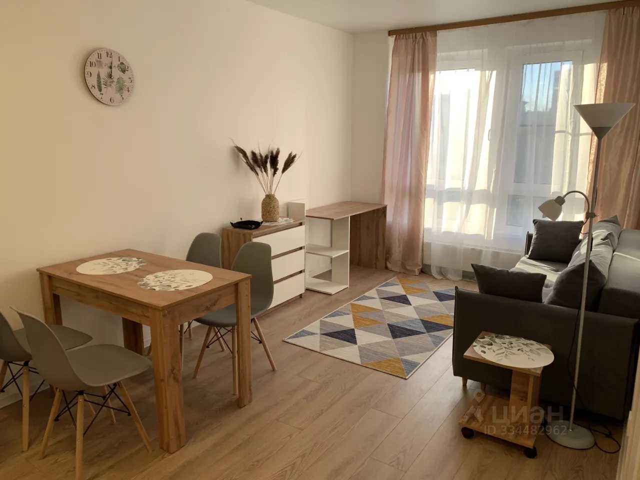 2-комнатная квартира, 37 м² — фотография 3