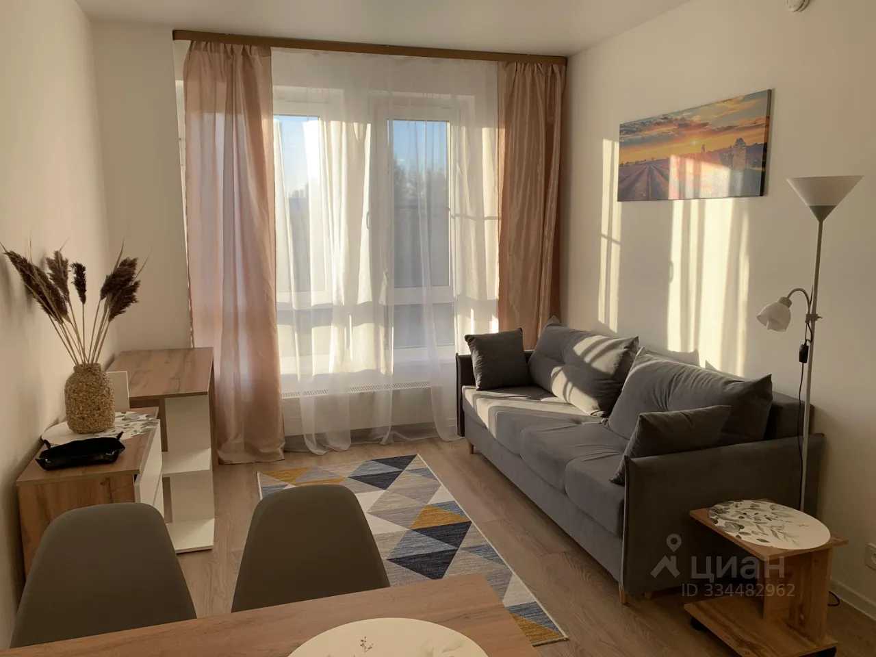 2-комнатная квартира, 37 м²