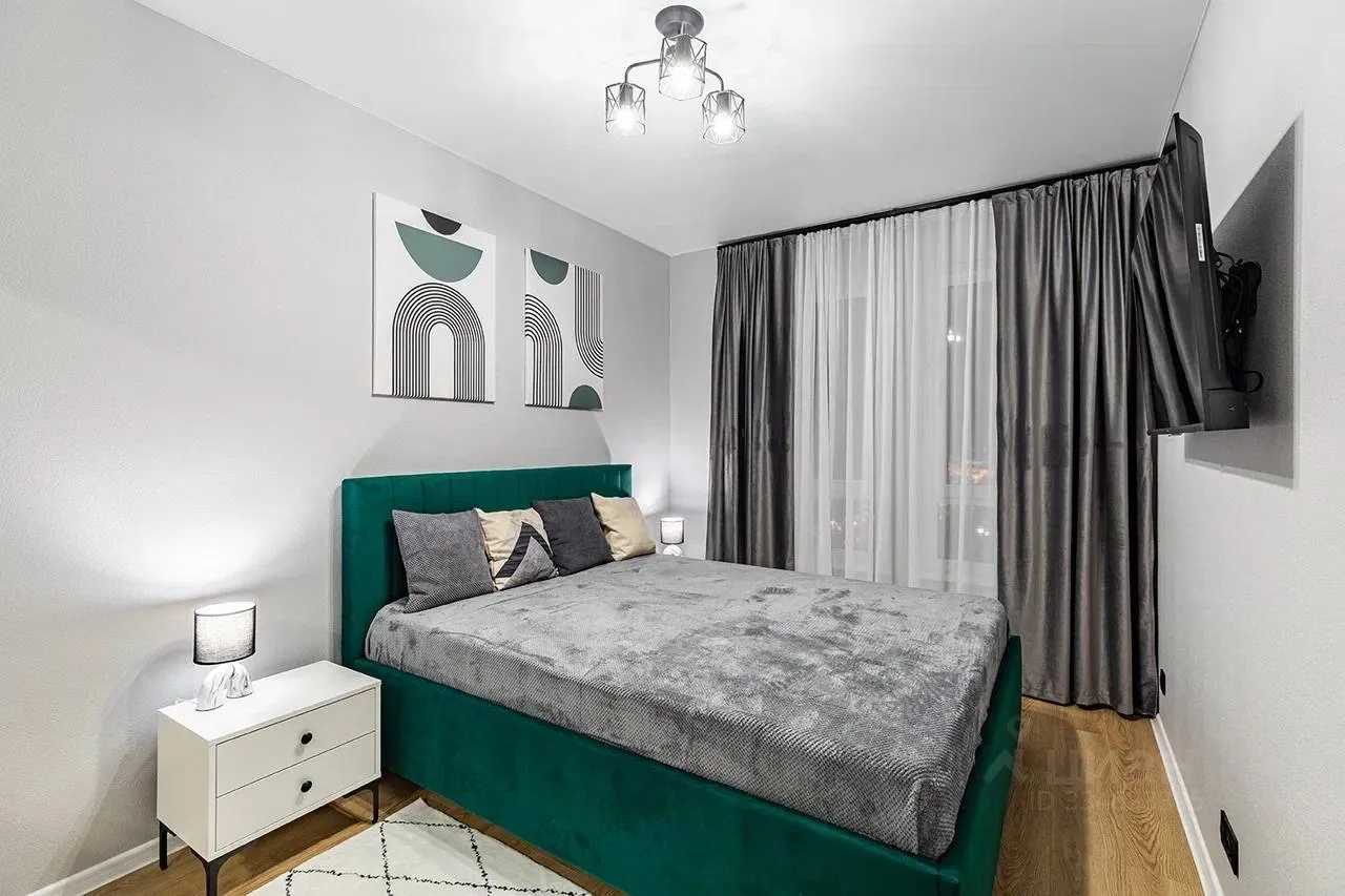 1-комнатная квартира, 37,2 м²