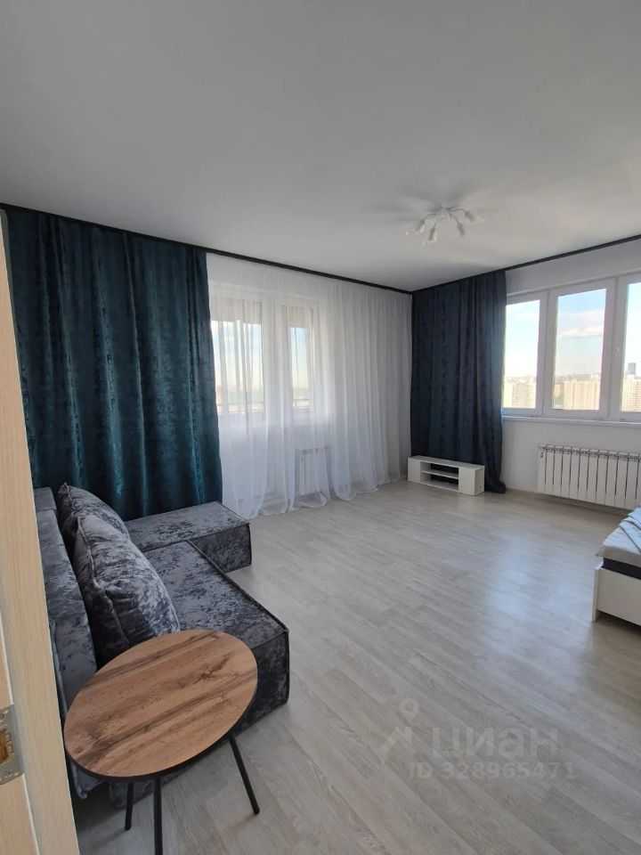 1-комнатная квартира, 46 м²