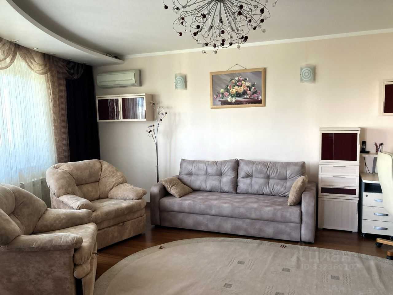 2-комнатная квартира, 75 м² — фотография 2