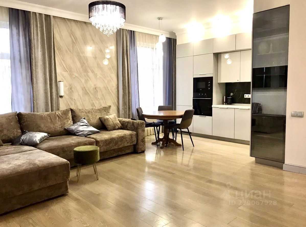3-комнатная квартира, 76 м²