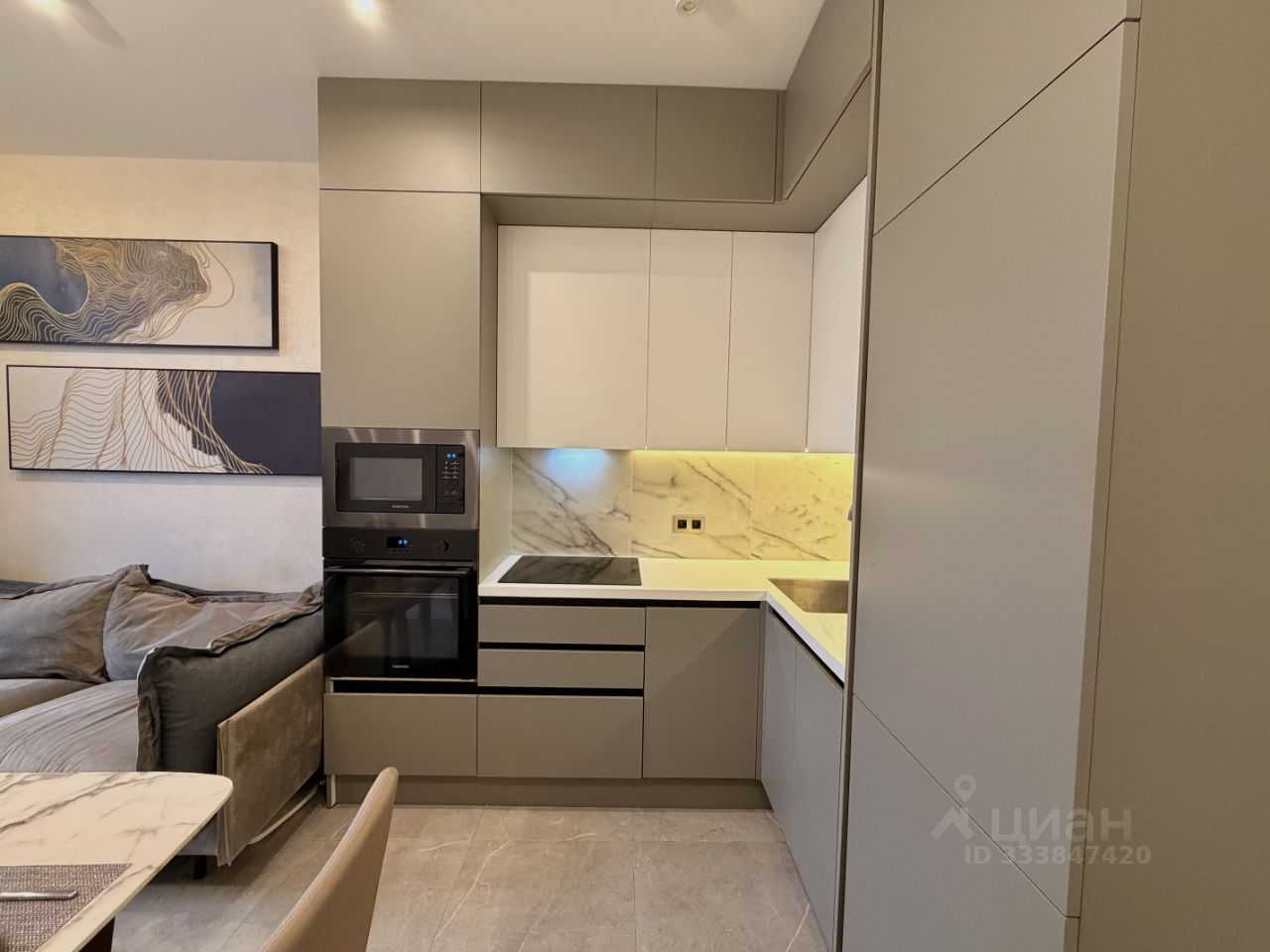 1-комнатная квартира, 44 м² — фотография 3