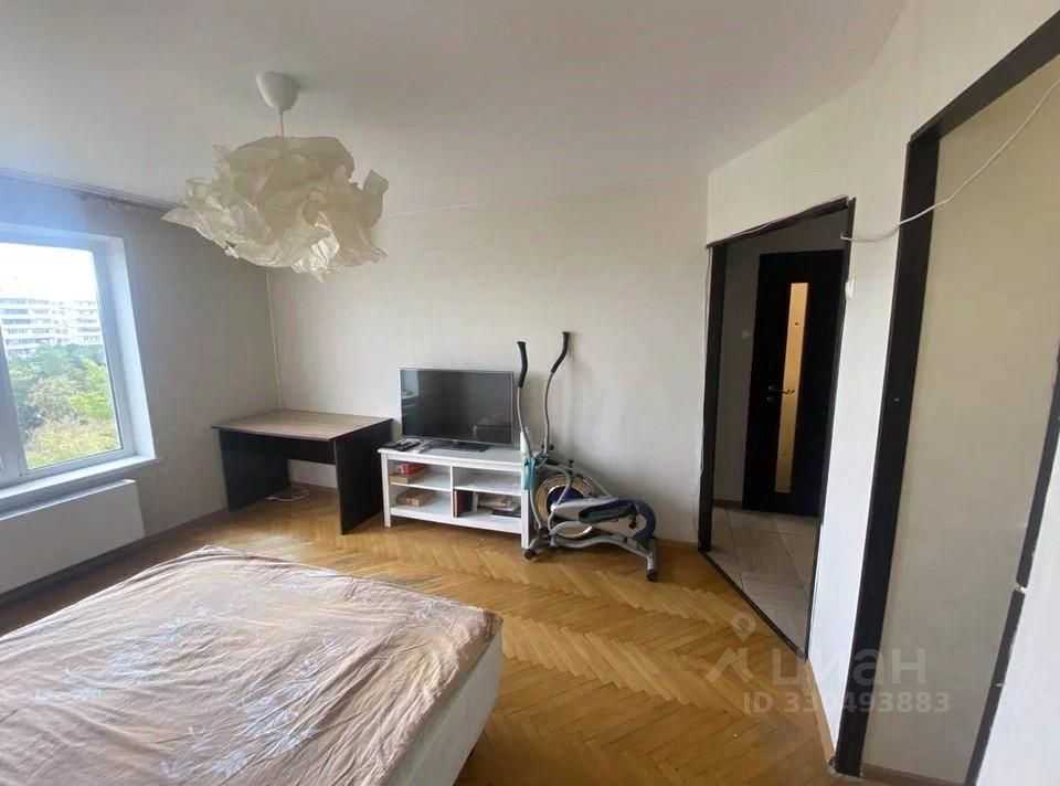 1-комнатная квартира, 33,4 м²