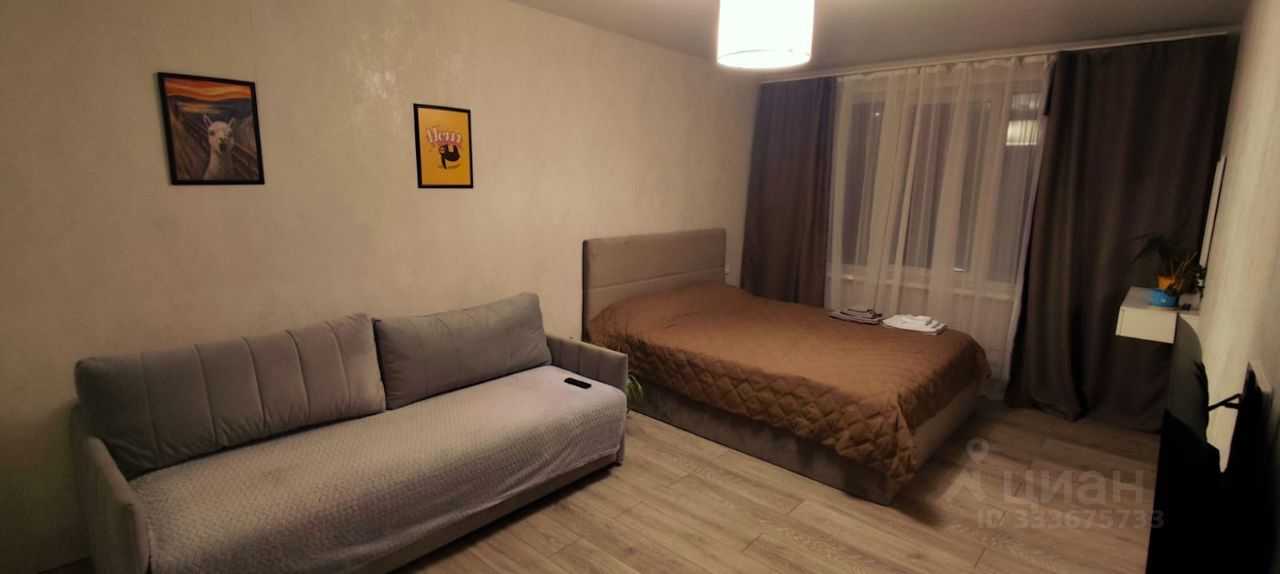 1-комнатная квартира, 32,6 м² — фотография 2