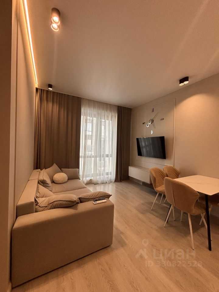 1-комнатная квартира, 39 м²