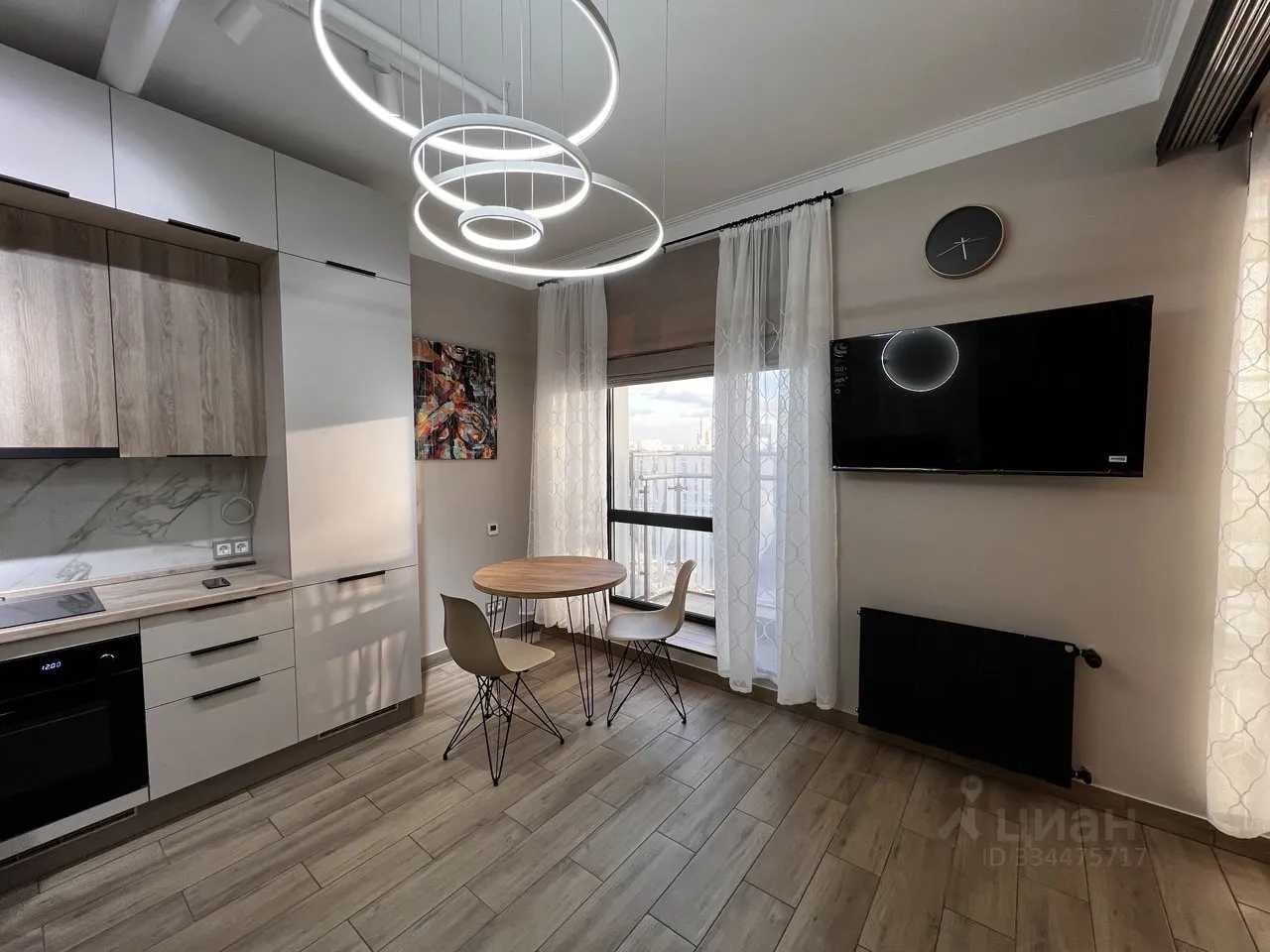 1-комнатная квартира, 39 м² — фотография 2