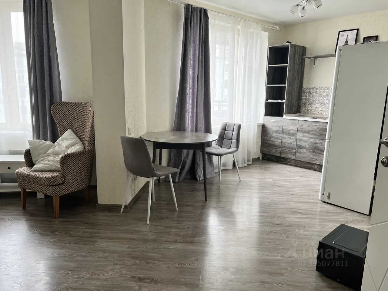 1-комнатная квартира, 40,9 м²