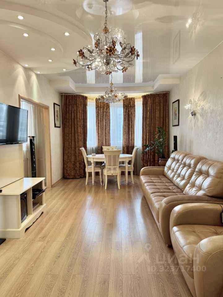 3-комнатная квартира, 85 м²
