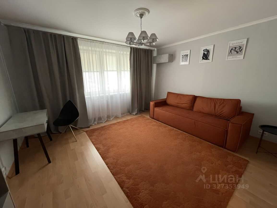 1-комнатная квартира, 40,9 м²