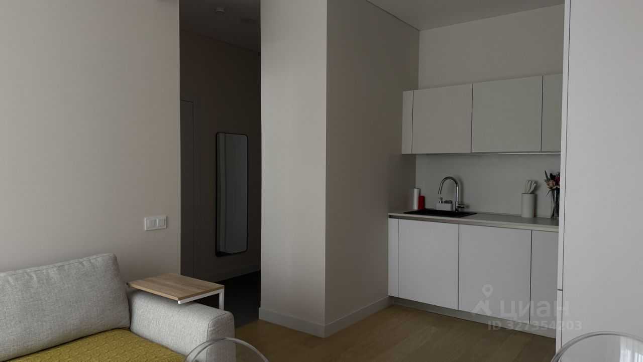 1-комнатная квартира, 38 м² — фотография 3