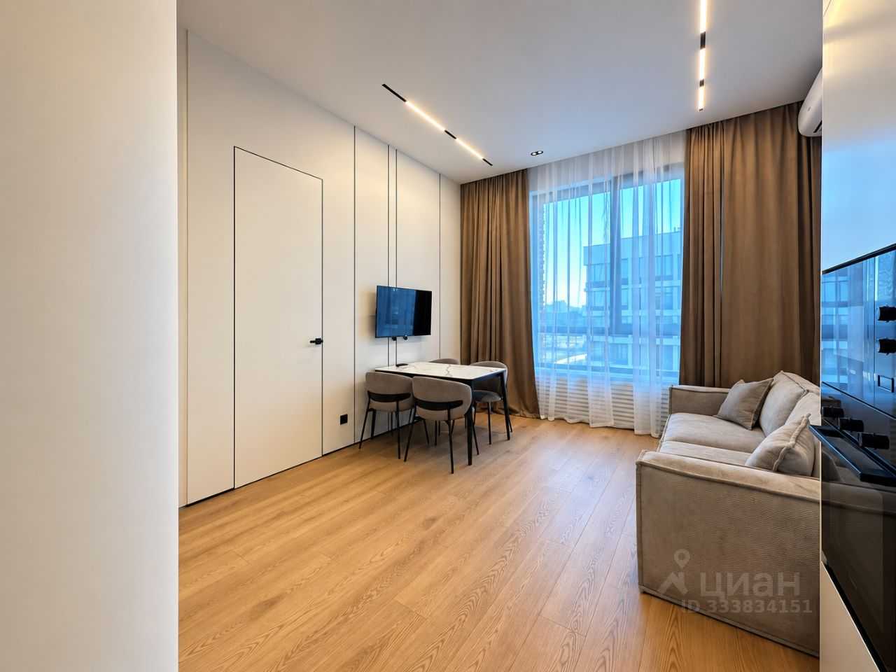 1-комнатная квартира, 42,8 м² — фотография 3
