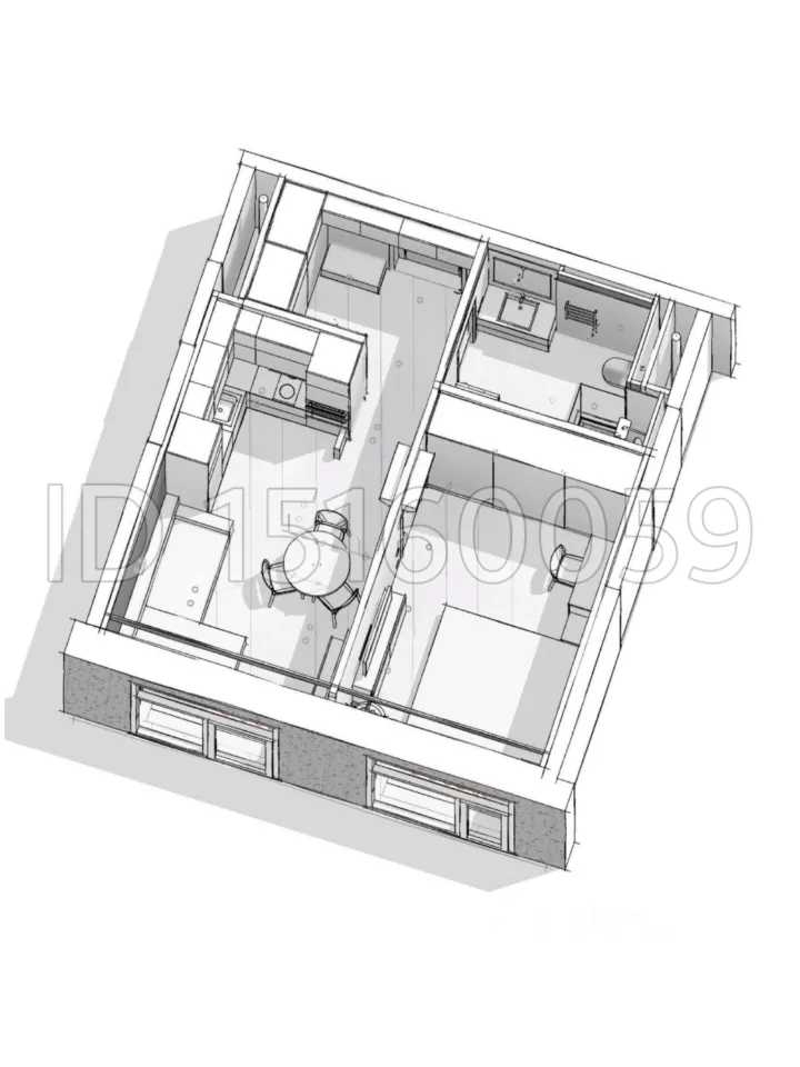 2-комнатная квартира, 41,1 м² — фотография 2