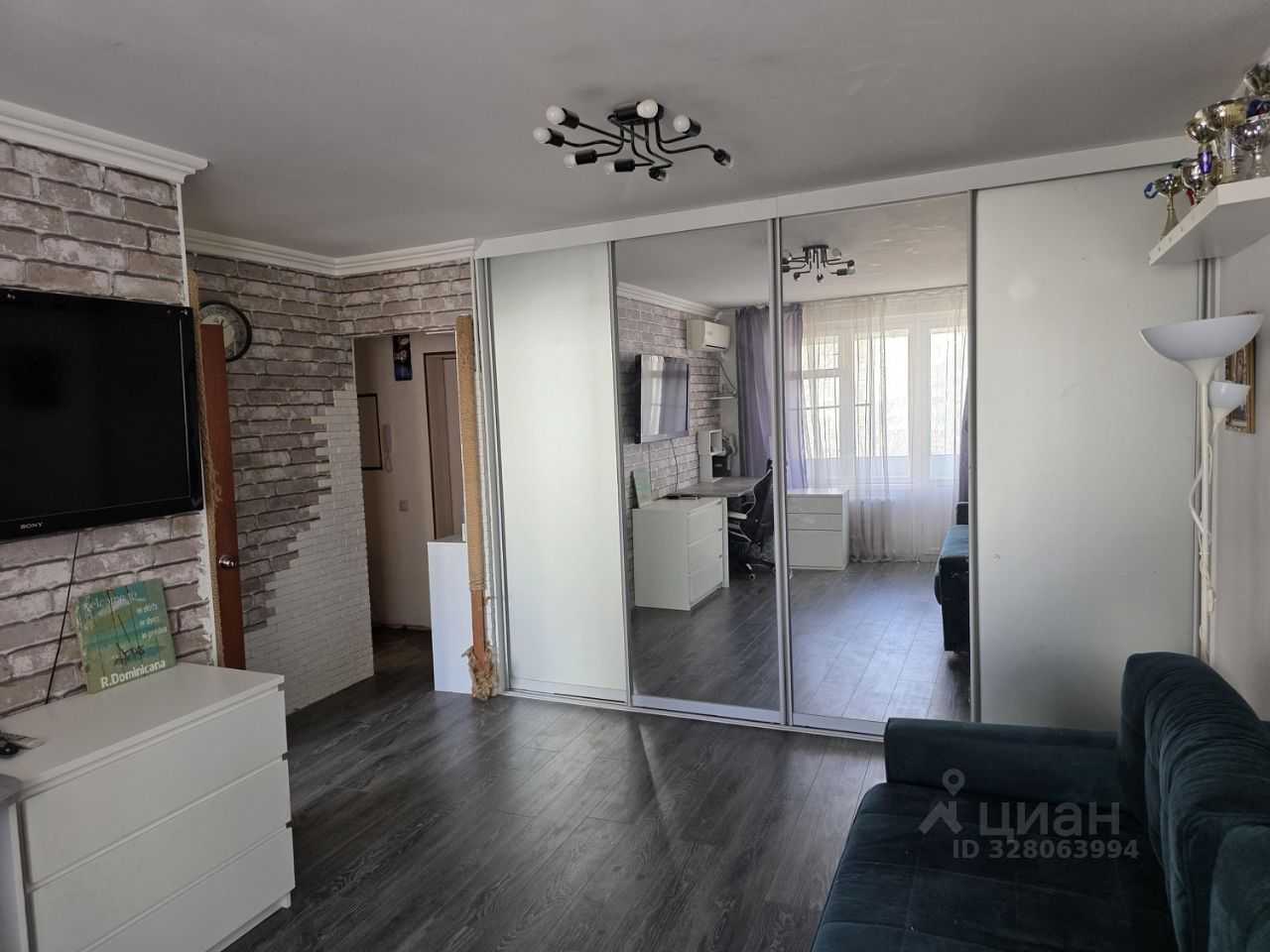 1-комнатная квартира, 33 м² — фотография 3